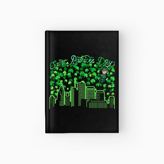 Saint Patrick's Day Houston Texas Hardcover Journal