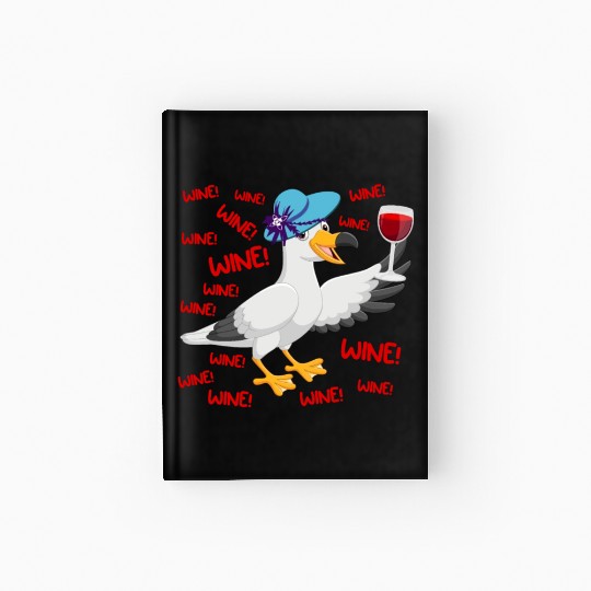 Seagull Hardcover Journal Wine Lover North German Seagulls