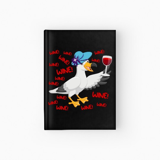 Seagull Hardcover Journal Wine Lover North German Seagulls