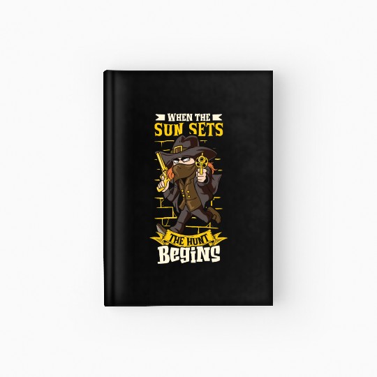 Vampire Hunter Undead Slayer Stake and Cross Hardcover Journal