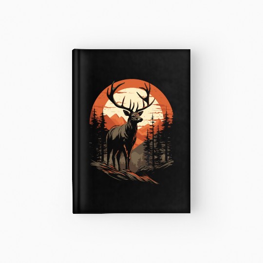 Camouflage Your Passion with a Deer Hunting Hardcover Journal