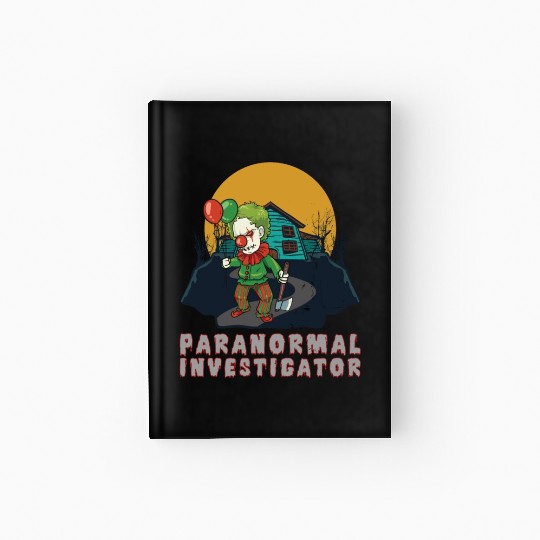 Ghost Hunting Paranormal Investigator Hardcover Journal