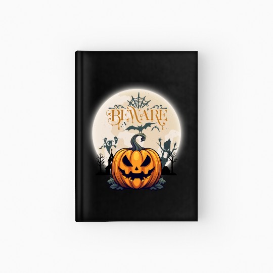 Naughty Pumpkin Hardcover Journal