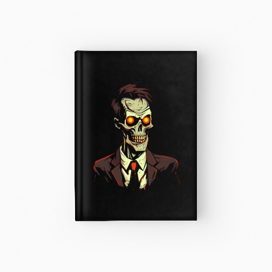 Creep Out Your Friends with a Halloween Zombie Hardcover Journal