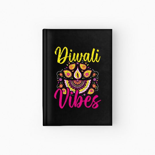 Happy Diwali Diwali Festival Indian Hindu Hinduism Hardcover Journal