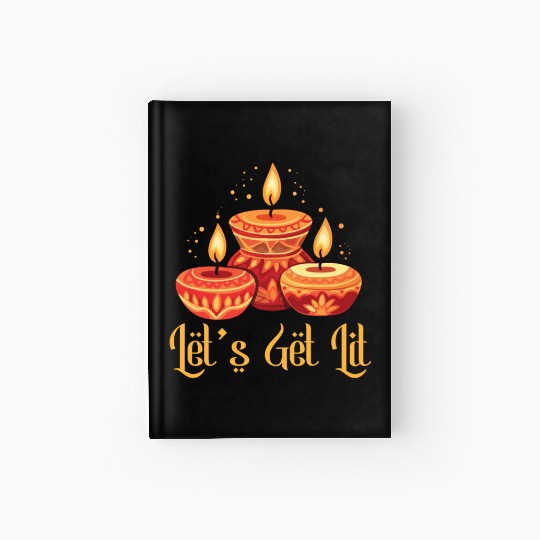 Happy Diwali Diwali Festival Indian Hindu Hinduism Hardcover Journal