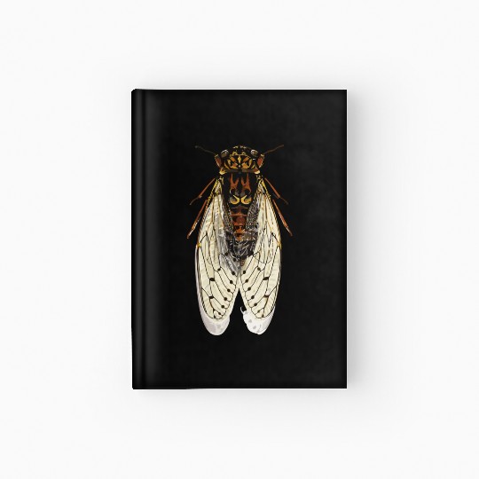 cicada Hardcover Journal