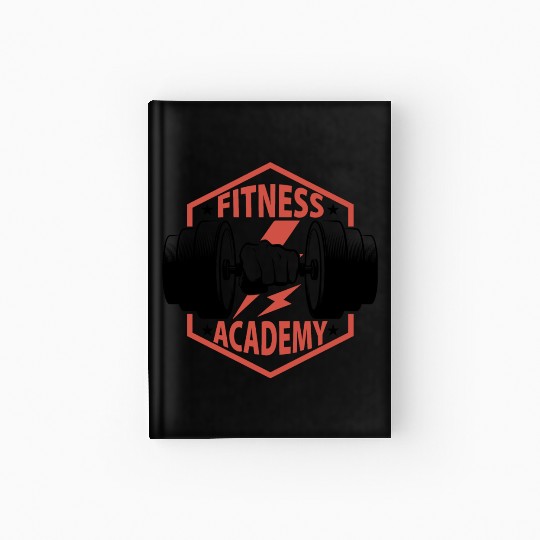 FITNESS ACADEMY, Hardcover Journal