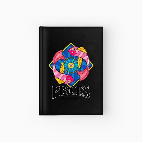 Pisces Pride Hardcover Journal: Show Off Your Zodiac