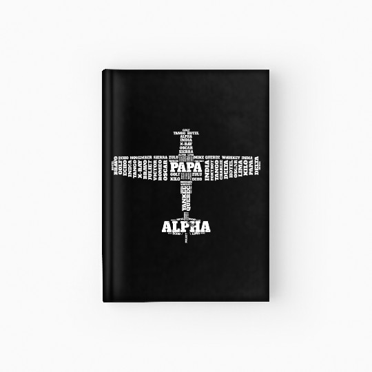 Aviation Alphabet For Pilots Hardcover Journal