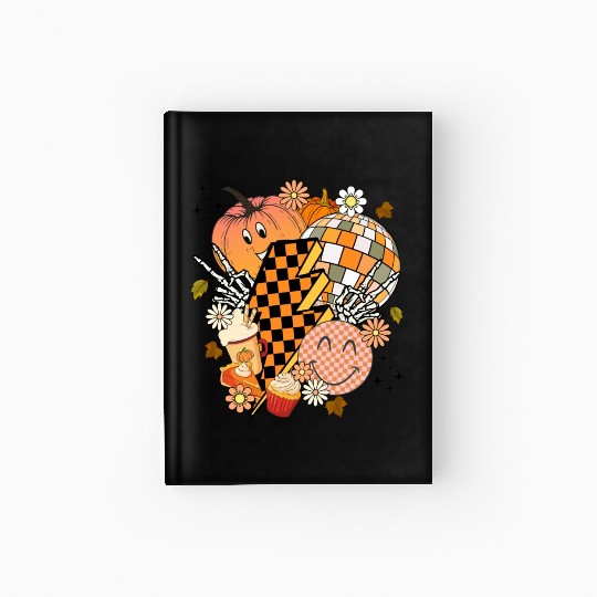 Pumpkin lightning Hardcover Journal
