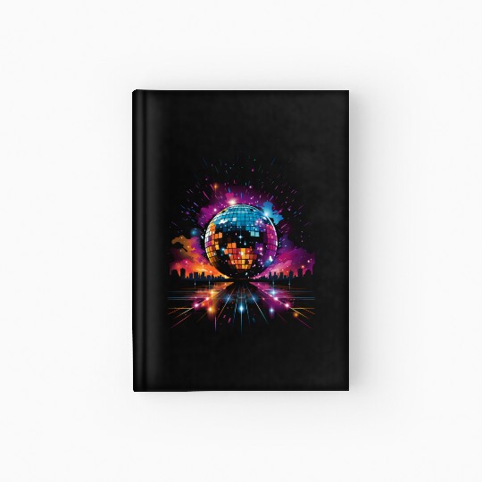 Disco Ball Party Hardcover Journal