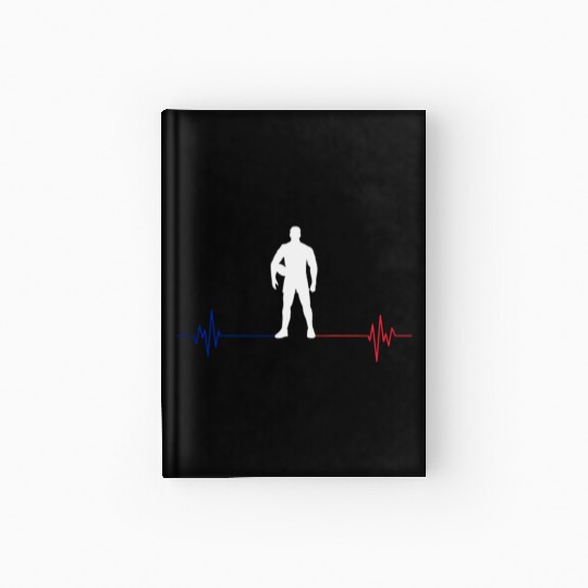hertbeat rugby france Hardcover Journal