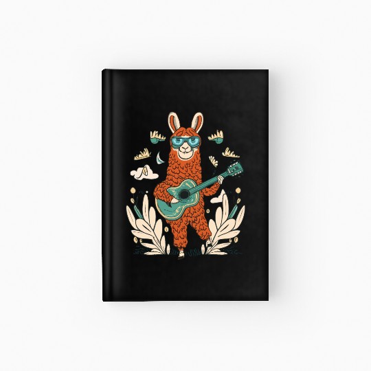 llama song Hardcover Journal