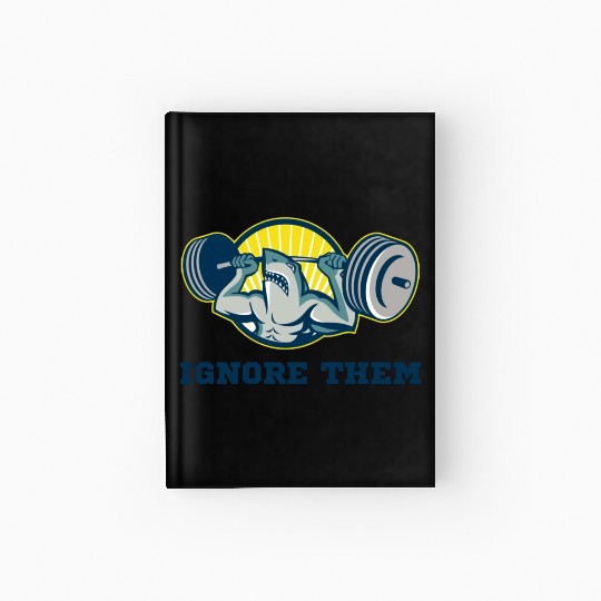 gym motivation chark design Hardcover Journal