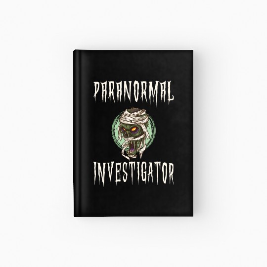 Ghost Hunting Paranormal Investigator Hardcover Journal