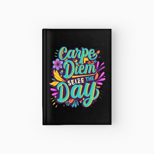 Carpe diem Hardcover Journal