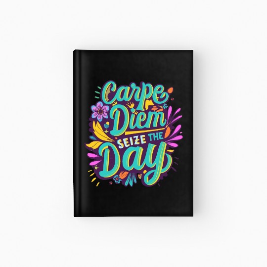 Carpe diem Hardcover Journal