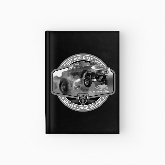 Hot Rod Gasser BW Hardcover Journal