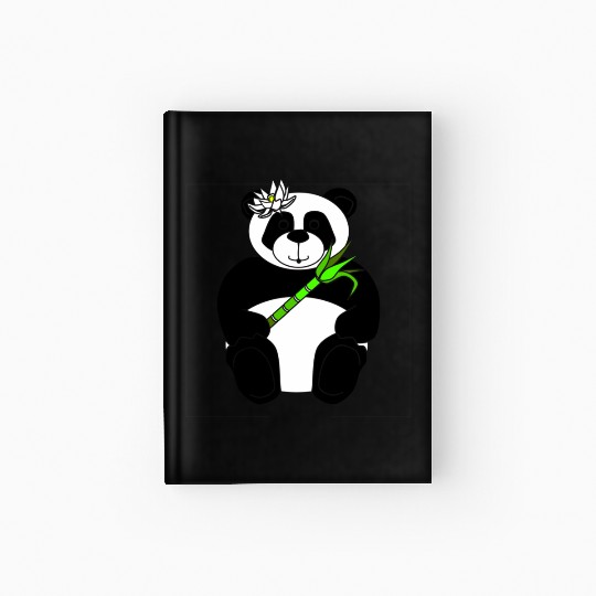 Panda Girl Hardcover Journal