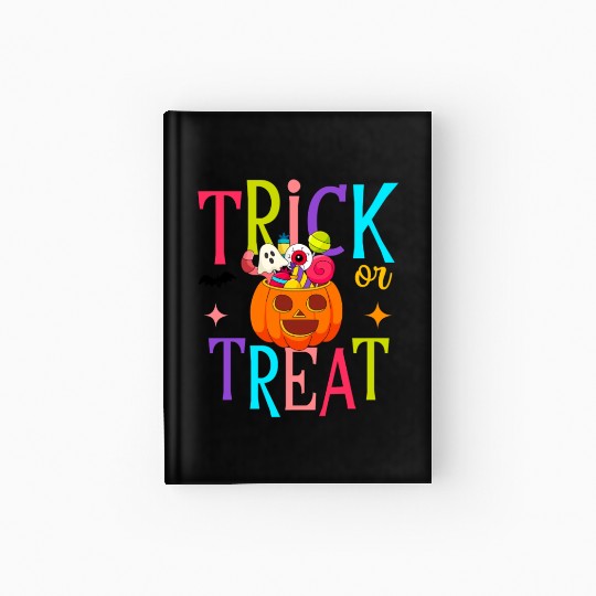 TRICK OR TREAT Hardcover Journal