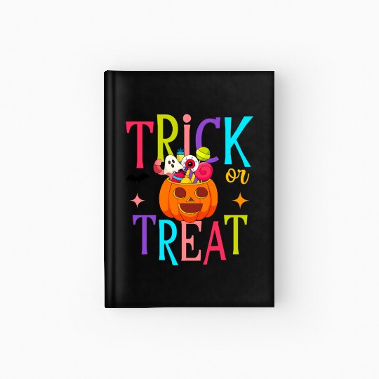 TRICK OR TREAT Hardcover Journal