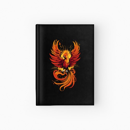 Phoenix bird - Ancient Greek Mythology Hardcover Journal