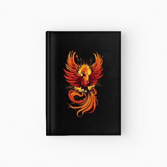 Phoenix bird - Ancient Greek Mythology Hardcover Journal