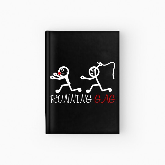 BDSM Running GAG Hardcover Journal