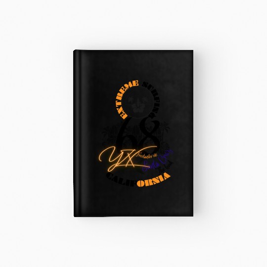 Extreme surfing santa cruz california Hardcover Journal