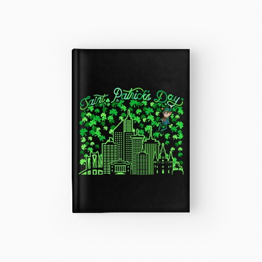 Saint Patrick's Day New Orleans Louisiana Hardcover Journal