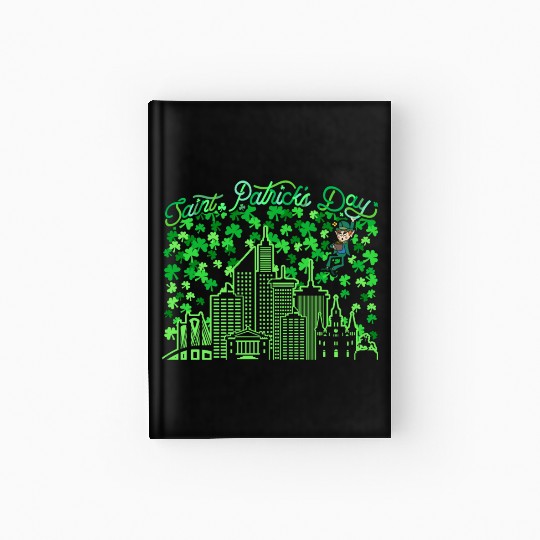 Saint Patrick's Day New Orleans Louisiana Hardcover Journal