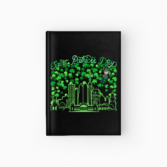 Saint Patrick's Day Berlin Germany Hardcover Journal