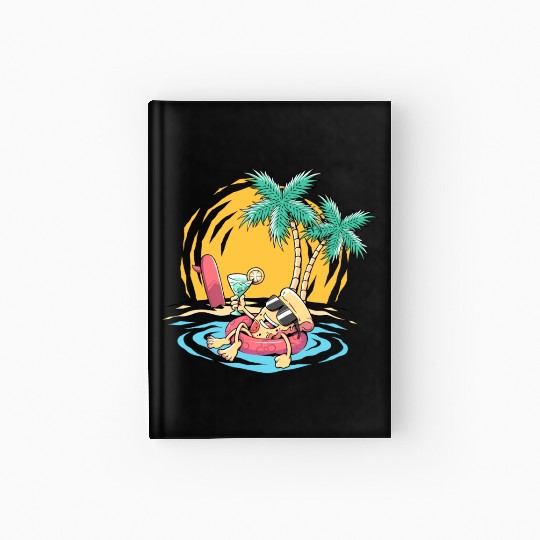 Pizza holidays Hardcover Journal