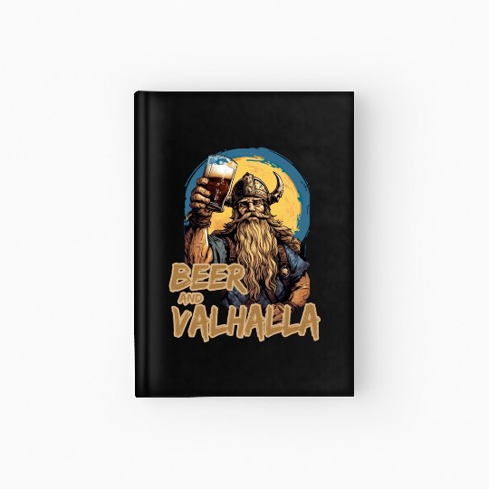 Viking World Tour Vikings Valhalla Odin for a Men Hardcover Journal