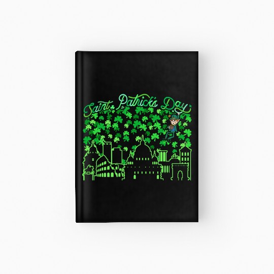 Saint Patrick's Day Rome Italy Hardcover Journal