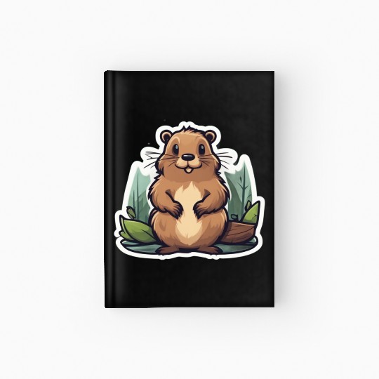 Eager Beavers Hardcover Journal