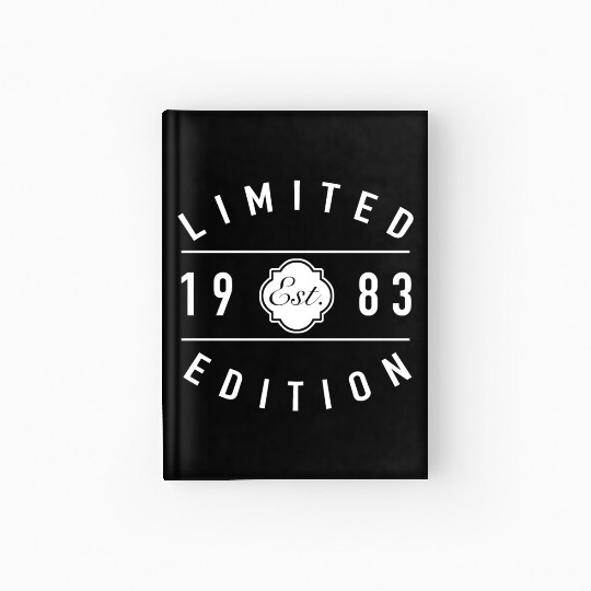 Established 1983 Limited Edition 40th Birthday Hardcover Journal