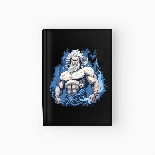 Zeus' Thunderbolt: Godly Gym Dominance Hardcover Journal