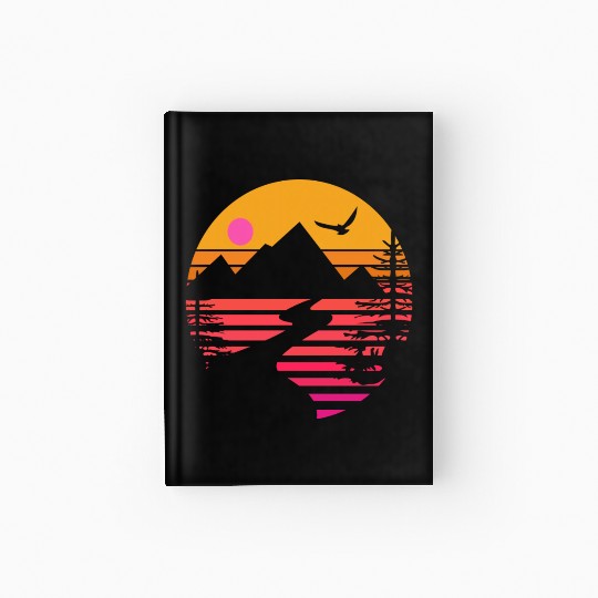 Mountain River Hardcover Journal