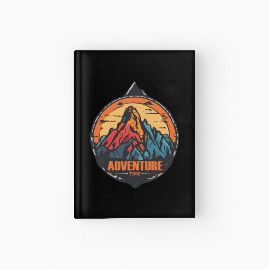 Adventure / Mountains / Old School / Retro Hardcover Journal