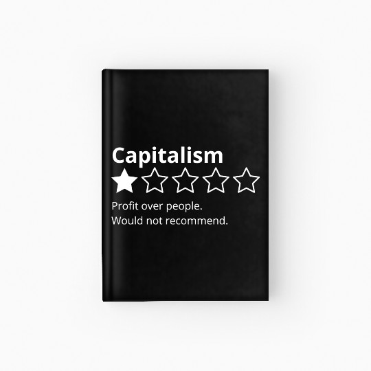 Capitalism Review Hardcover Journal