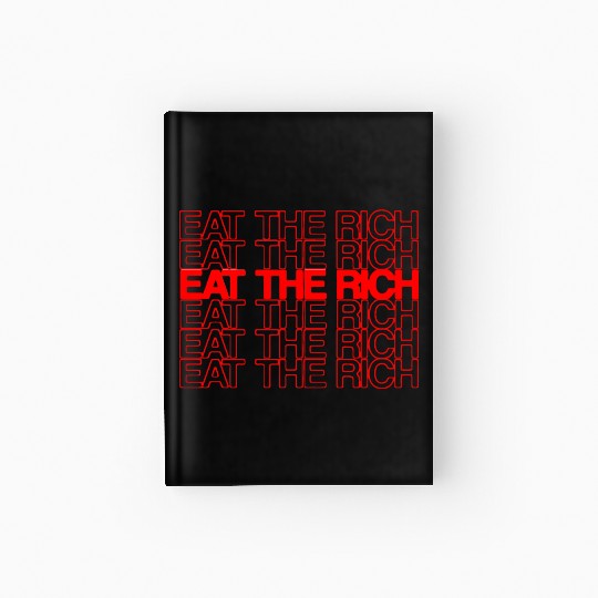 EAT THE RICH Hardcover Journal