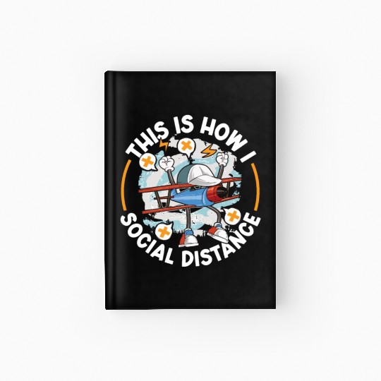 Pilot Aviation Airplane Airline Future Pilots Hardcover Journal