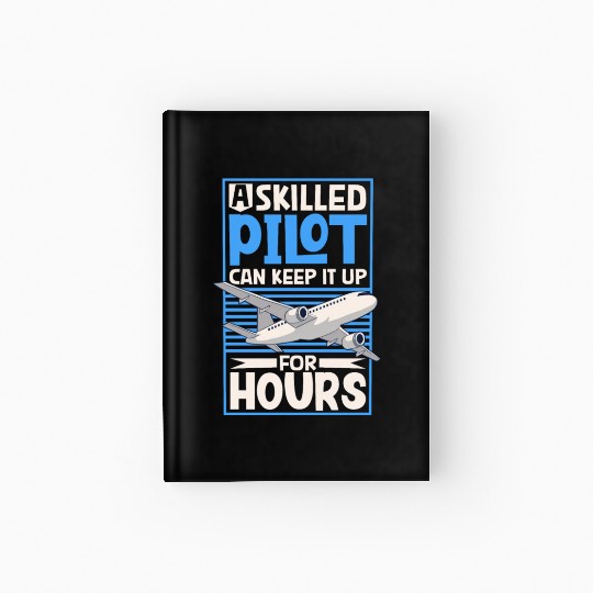 Pilot Aviation Airplane Airline Future Pilots Hardcover Journal