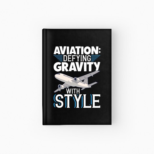 Pilot Aviation Airplane Airline Future Pilots Hardcover Journal
