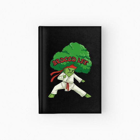 Japan Karate Martial Arts MMA Broccoli Hardcover Journal