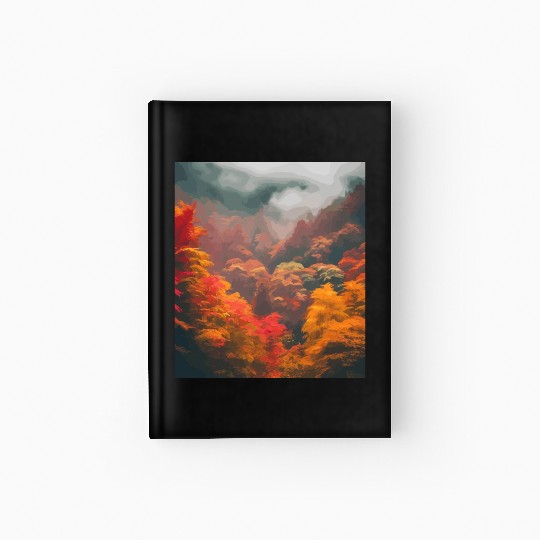Autumn in The Misty Mountains Hardcover Journal