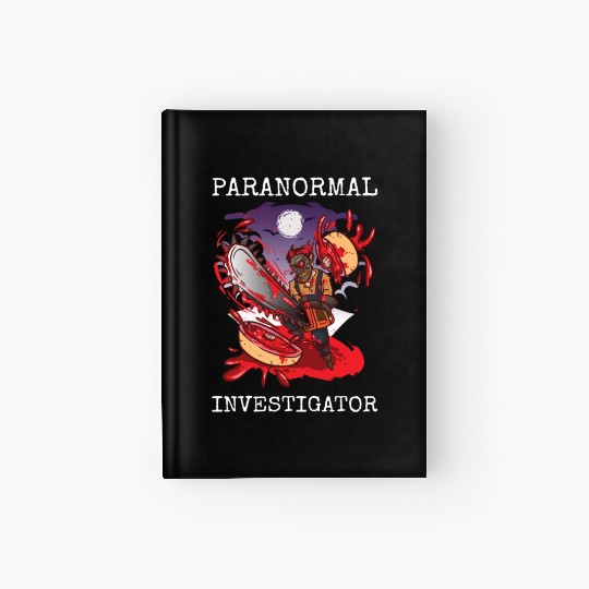 Ghost Hunting Paranormal Investigator Hardcover Journal