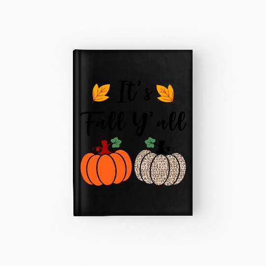 It s Fall Y all Cute Gnomes Pumpkin Spice Season Hardcover Journal